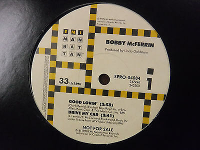 Bobby McFerrin Don't Worry Be Happy 33RPM 020416 TLJ