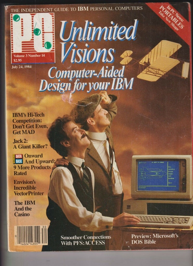 PC Magazine Aided Design For Your IBM July 24, 1984 120619nonr