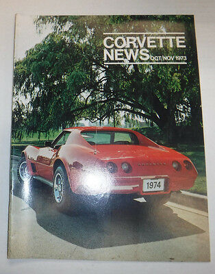 Corvette News Magazine An Ozark Road Hunt October/November 1973 081815R