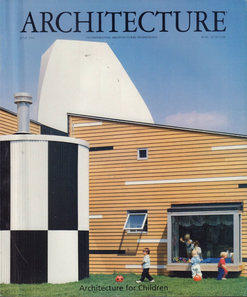 Architecture Magazine July 1994 Architecture For Children 083017nonjhe