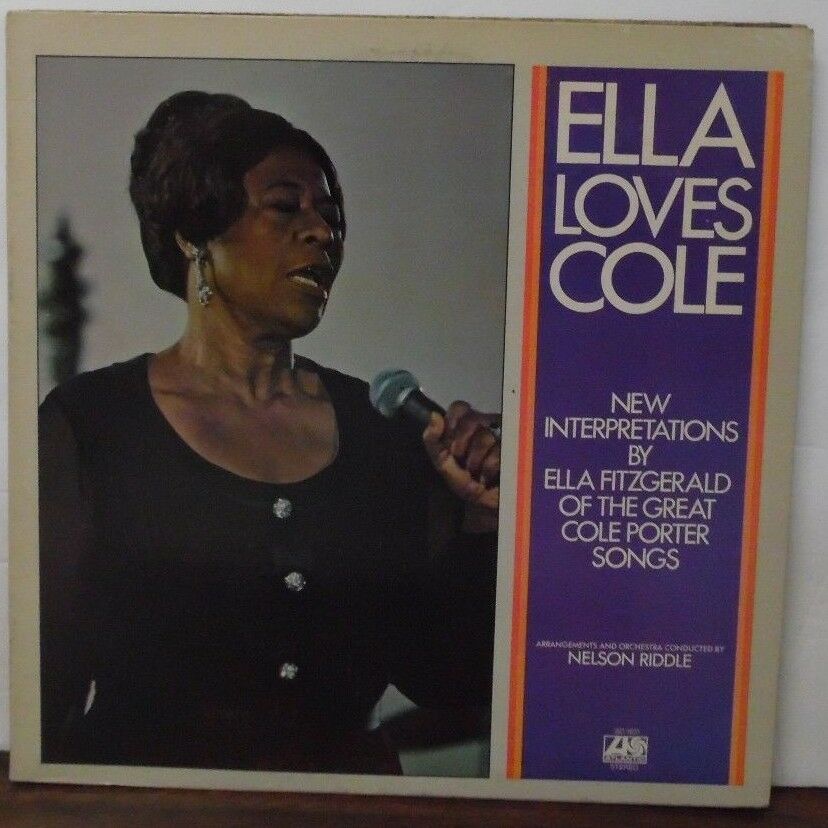 Ella Fitzgerald Ella Loves Cole vinyl 1972 SD1631 070118LLE