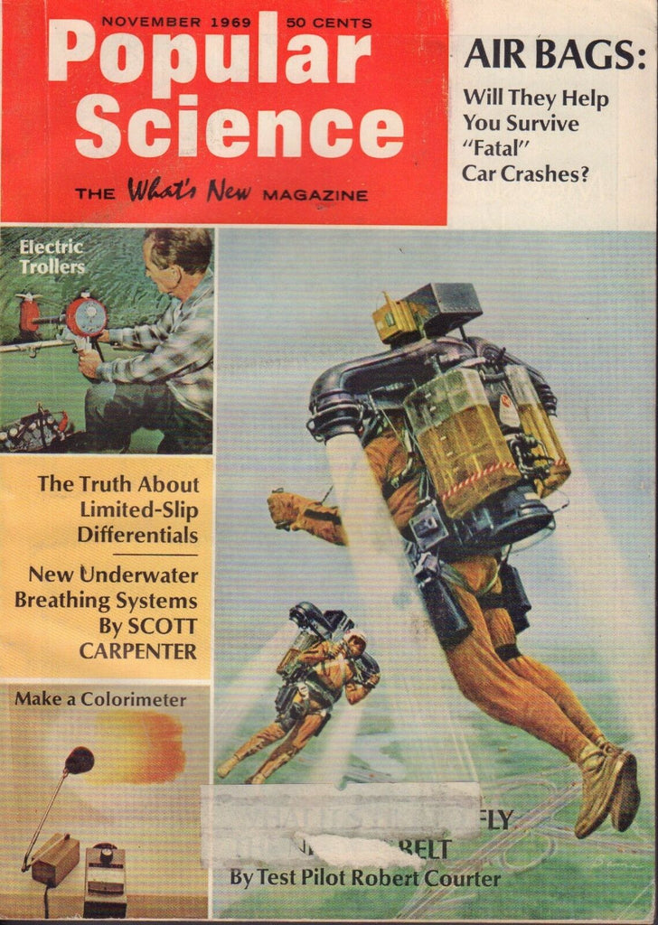 Popular Science Magazine November 1969 Jet Belt Colorimeter 082417nonjhe