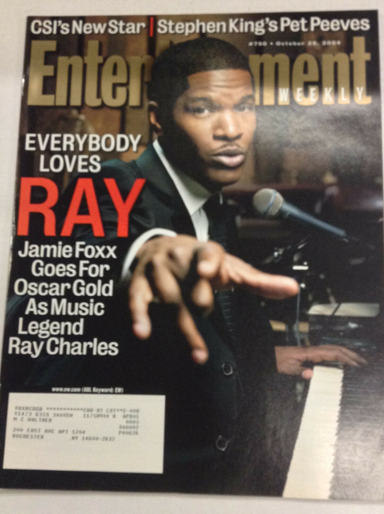 Entertainment Weekly Magazine Jamie Foxx October 29, 2004 050317nonr