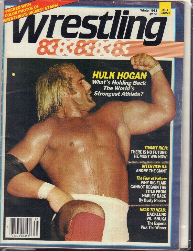 Wrestling Winter 1983 Hulk Hogan Tommy Rich Andre The Giant Ric Flair 083018AME