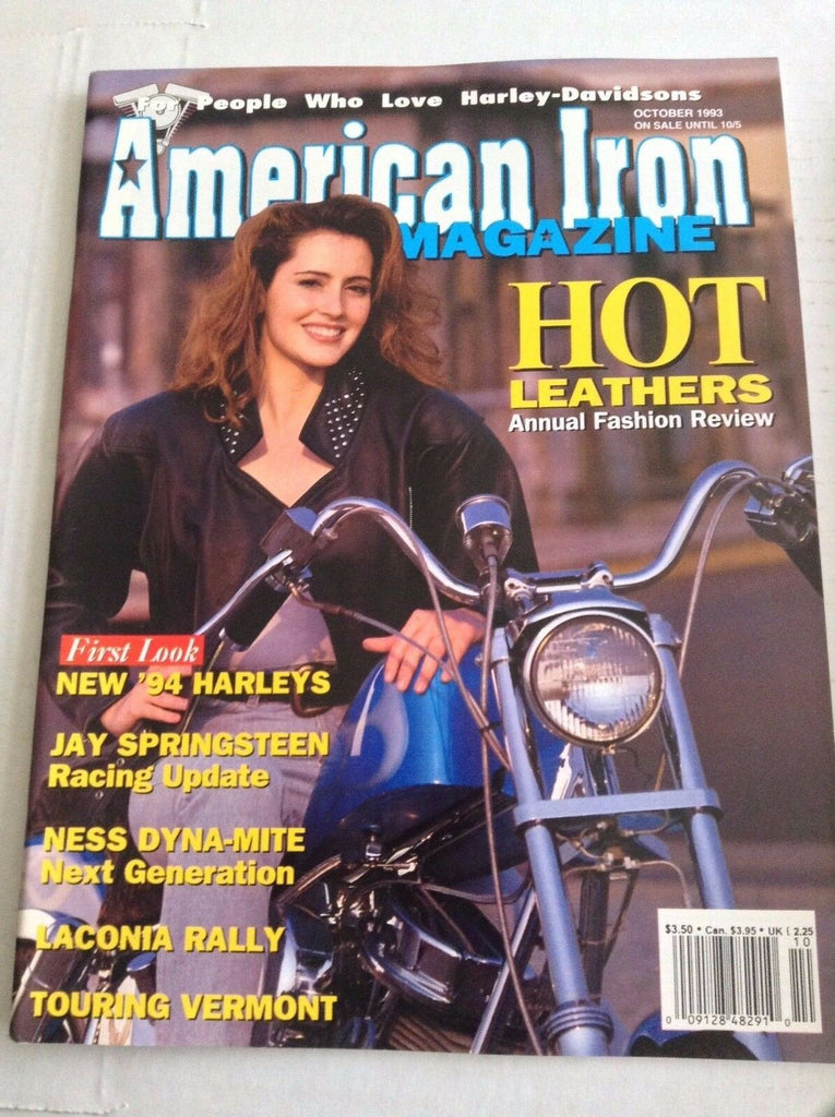 American Iron Magazine Annual Fashion Review 94 Harleys October 1993 032317NONRH