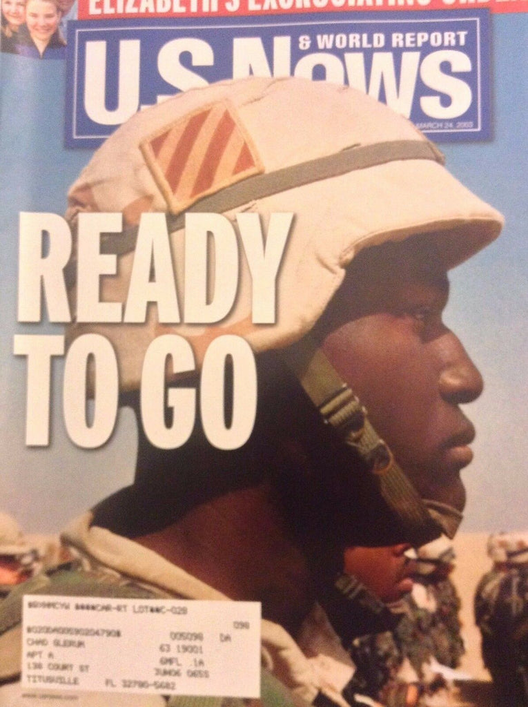 U.S. News Magazine Military Ready To Go March 24, 2003 121917nonrh