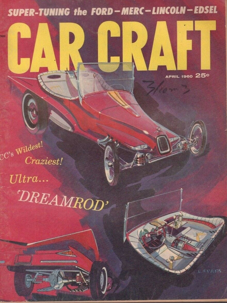 Car Craft April 1960 Bob Hardee Frank Faraone Pete Sukalac 122218DBE