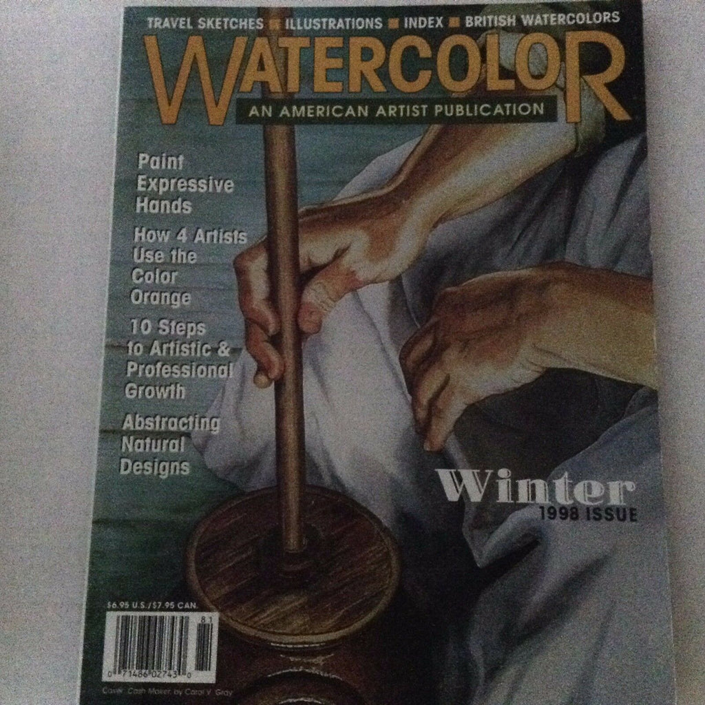 Watercolor Magazine Paint Expressive Hands Winter 1998 061717nonrh2