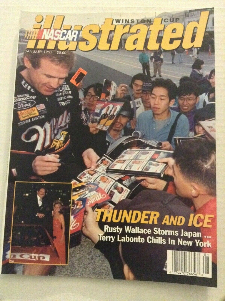 Nascar Illustrated Mag Rusty Wallace Terry Labonte January 1997 082819nonrh