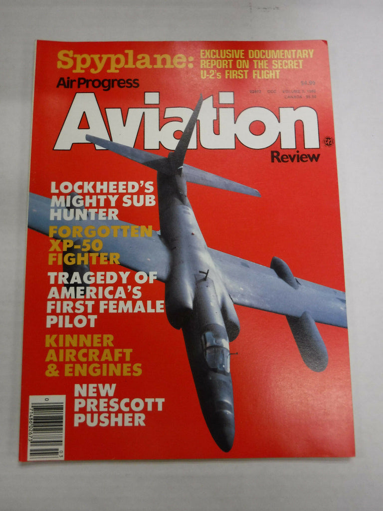 Aviation Review Magazine Lockheed & XP-50 Fighter 1986 Special 121416R