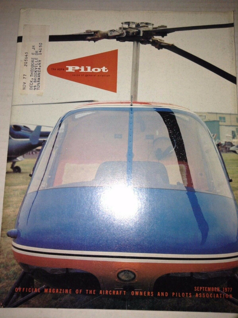 The AOPA Pilot Airplane Magazine Flabob Cessna DC-6 September 1977 120716rh2