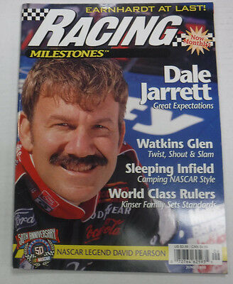 Racing Milestones Magazine Dale Jarrett & Watkins Glen June 1998 081315R