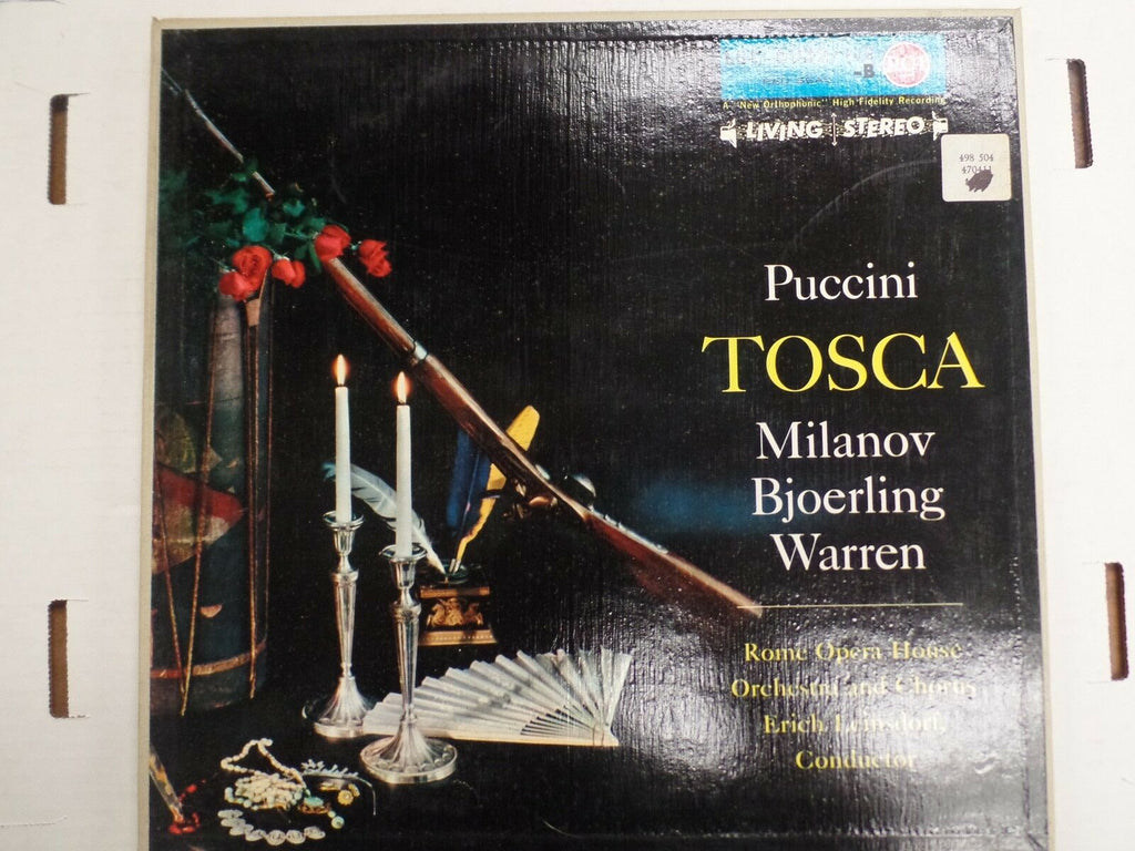 Puccini Tosca LSC-6052/1-2-B RCA Box Set 33rpm 102716DBA