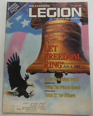 Legion Magazine Let Freedom Ring July 1987 012615R