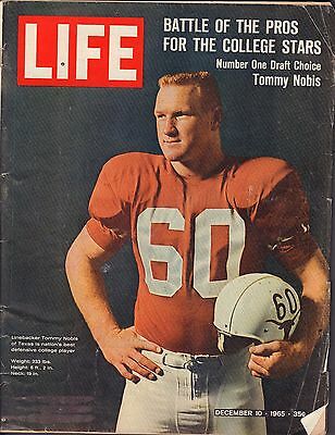 Life Magazine December 10 1965 Birthday Tommy Nobis VG 060716DBE2