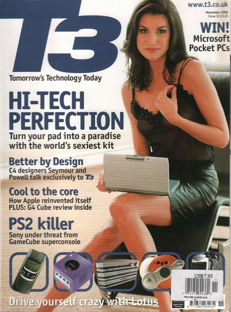 T3 UK Technology Magazine November 2000 Nintendo Gamecube Microsoft 012220AME2