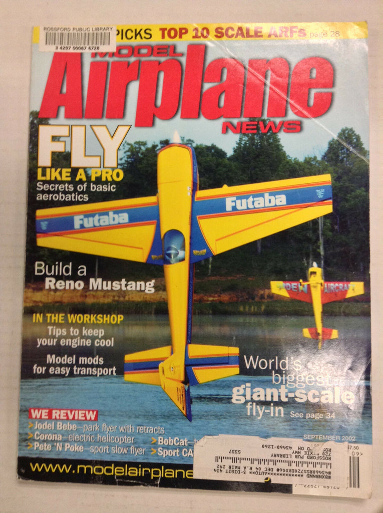 Model Airplane News Magazine Top Scale ARFs September 2002 041517nonrh