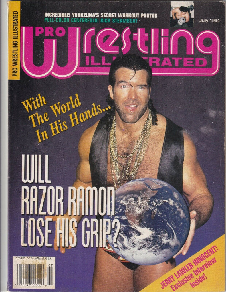 Pro Wrestling Illustrated Razor Ramon Yokozuna July 1994 061719nonr