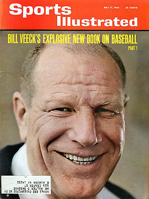 Sports Illustrated Magazine May 17 1965 Bill Veeck VGEX 060316jhe
