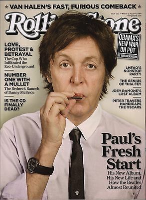 Rolling Stone March 1 2012 Paul McCartney EX 121815DBE2