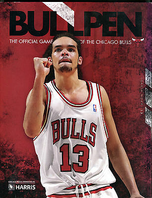 Bullpen The Official Game Program of the Chicago Bulls Joakim Noah EX 012916jhe