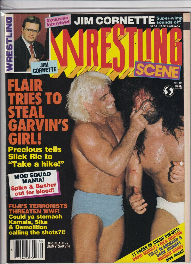 Wrestling Scene Ric Flair Jimmy Garvin Jim Cornette September 1987 090919nonr