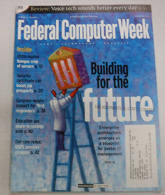 Federal Computer Week Magazine Building To The Future January 2002 071415R