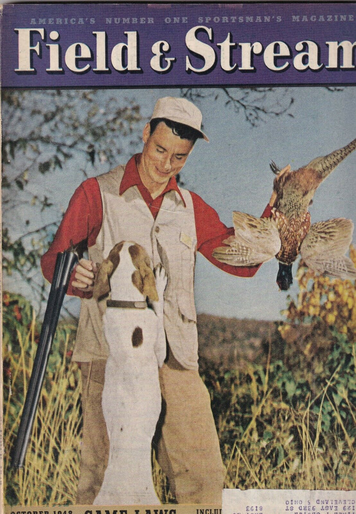 Field & Stream Game Laws October 1948 070419nonr