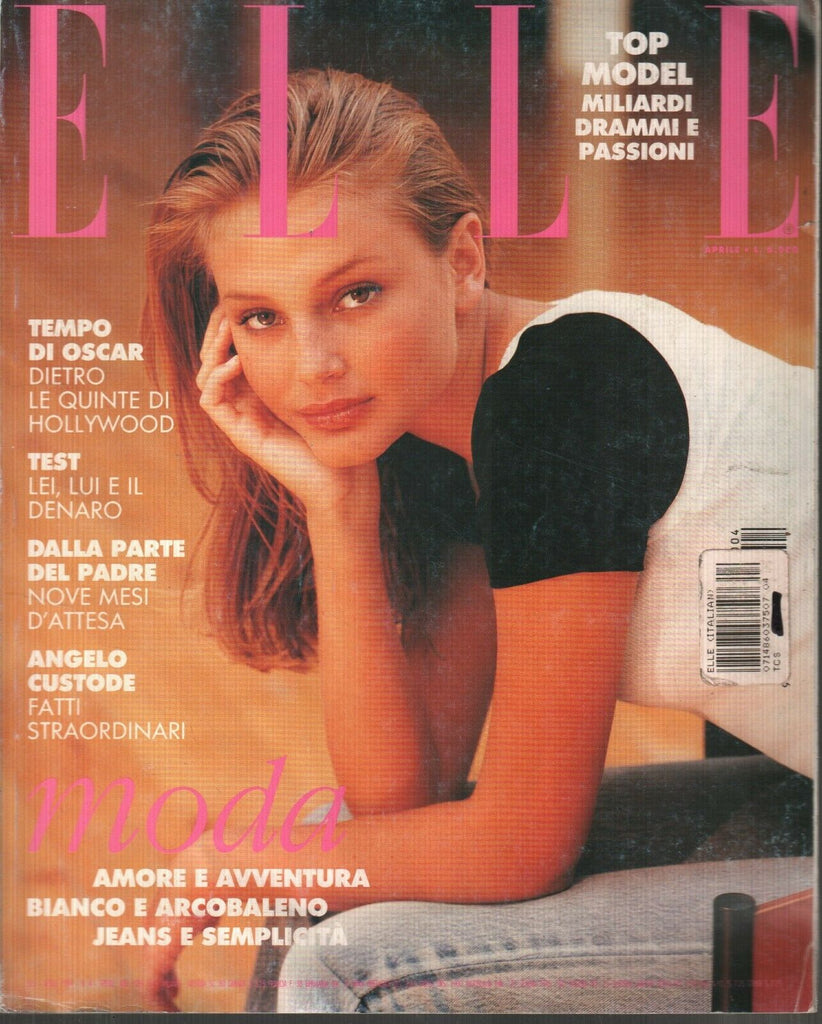 Elle Italian Magazine April 1994 Angelo Custode 112219AME