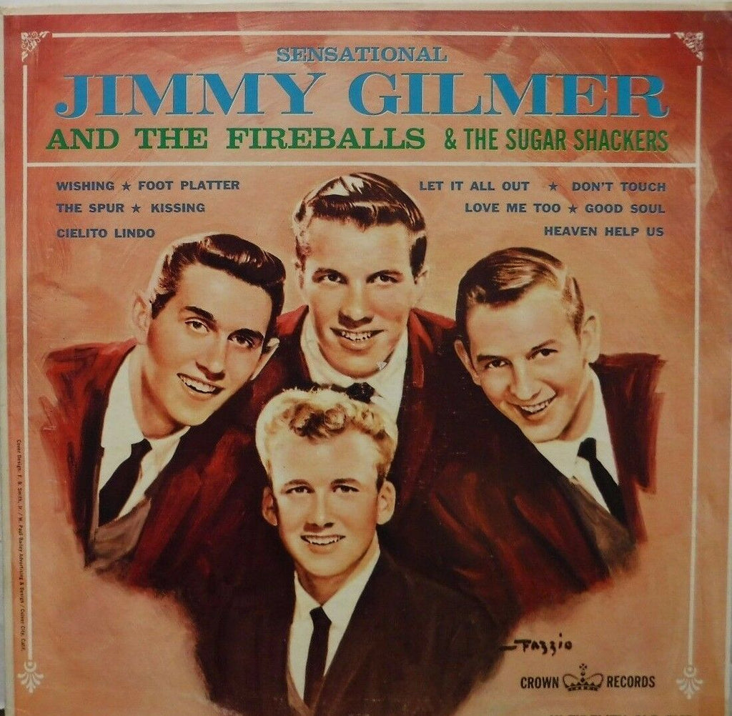 Sensational Jimmy Gilmer and the fireballs 33RPM 5387 123116LLE