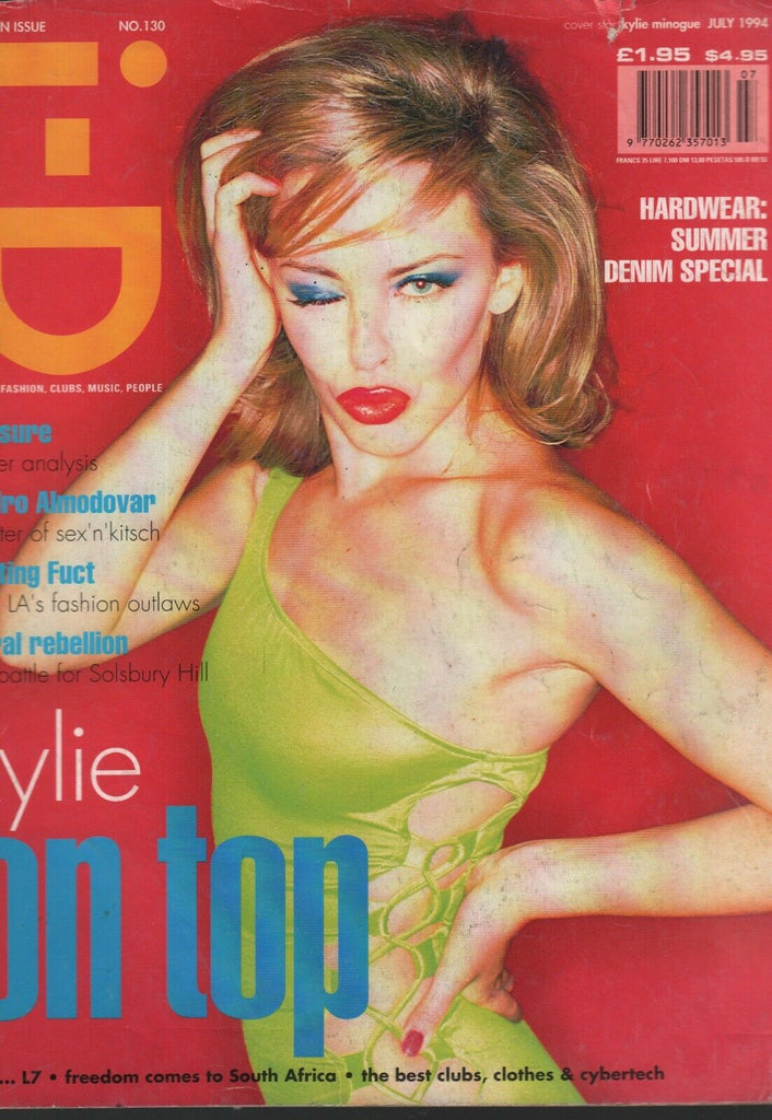 i-D Pop Culture Magazine July 1994 Pedro Almodovar Kylie Minogue 020321ame