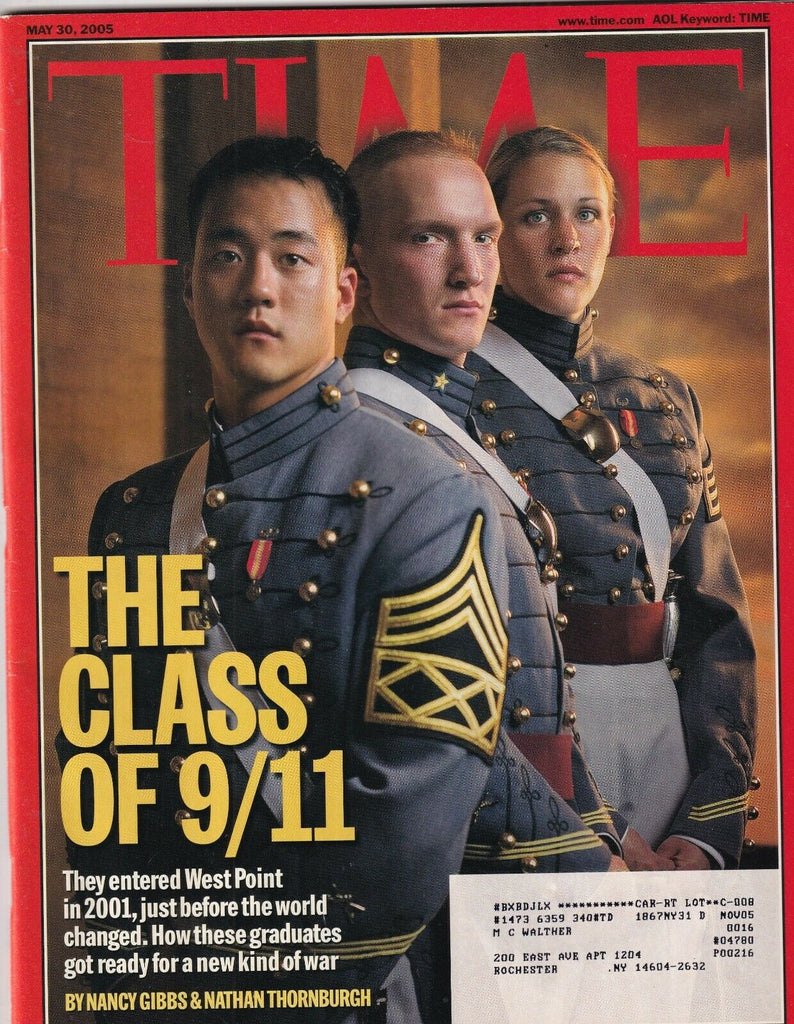 Time Mag The Class Of 9/11 May 30, 2005 102219nonr