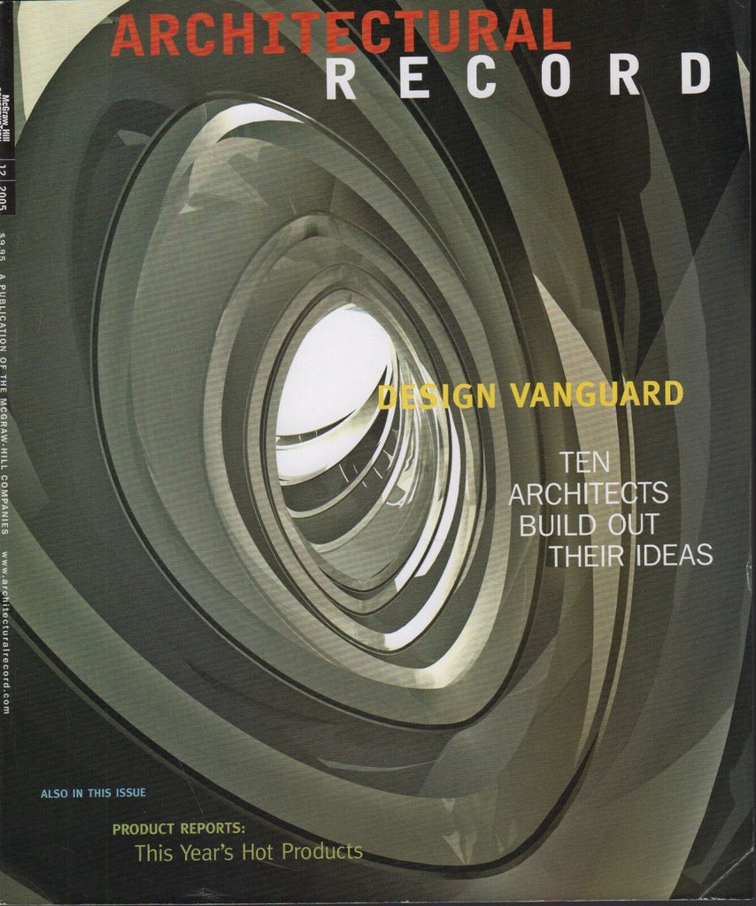 Architectural Records December 2005 Design Vanguard 072517nonDBE2