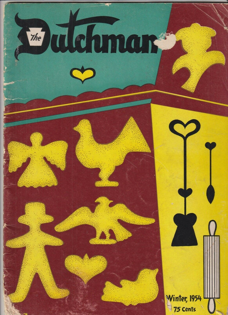 The Dutchman Mag Art In Christmas Cookies Winter 1954 040120nonrh