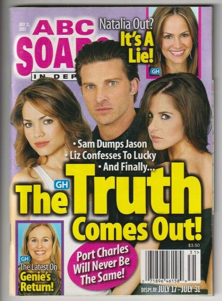 ABC Soaps Mag General Hospital Genie Frances July 31, 2007 111719nonr