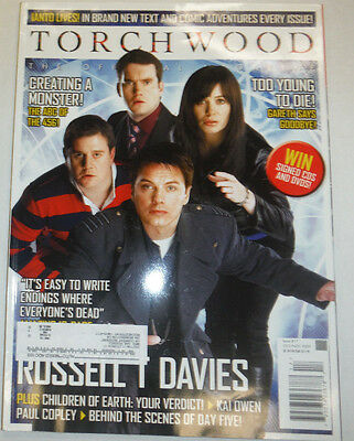 Torchwood Magazine Tod Young Russell T Davies October/November 2009 040215R