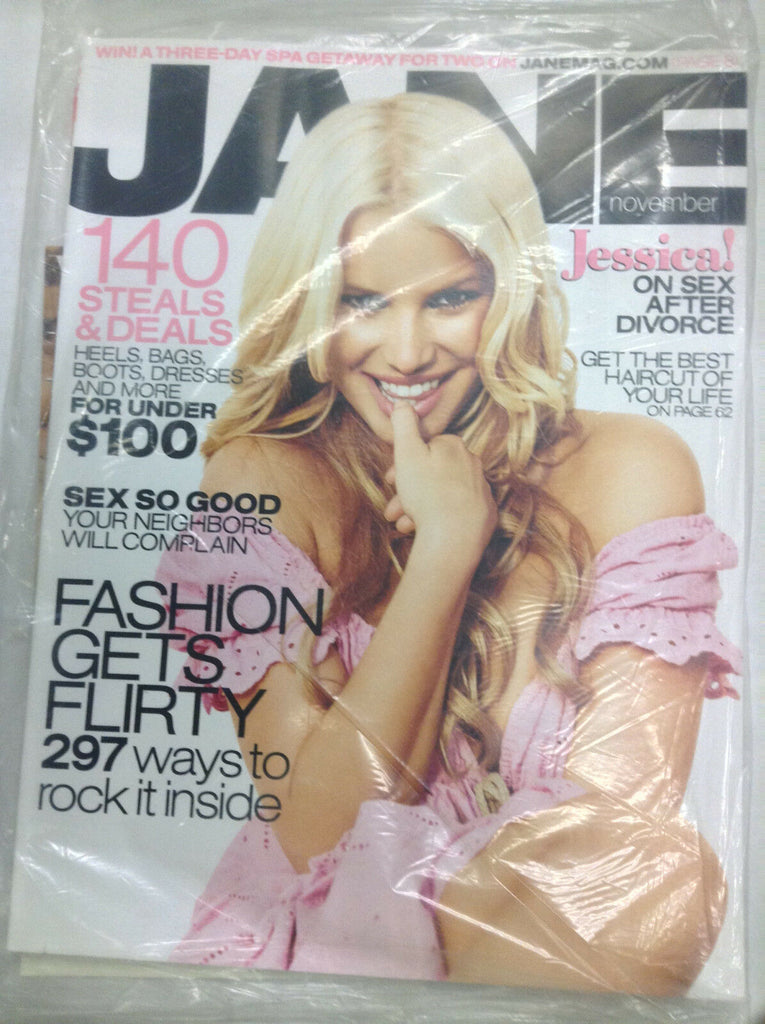 Jane Magazine Jessica Simpson November 2006 SEALED 052217nonr
