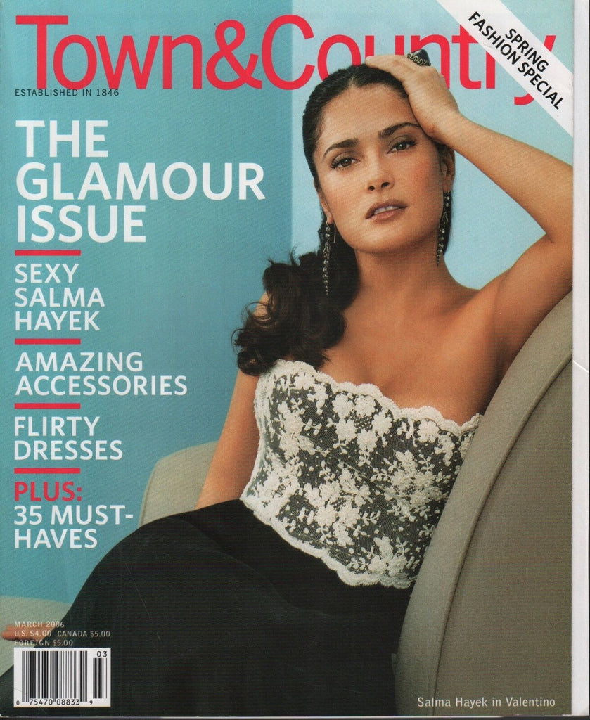 Town & Country March 2006 Salma Hayek 051918DBE