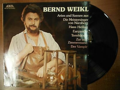 33 RPM Vinyl Bernd Weikl Arien und Szenen Aus Acanta Records 67023313 St012815SM