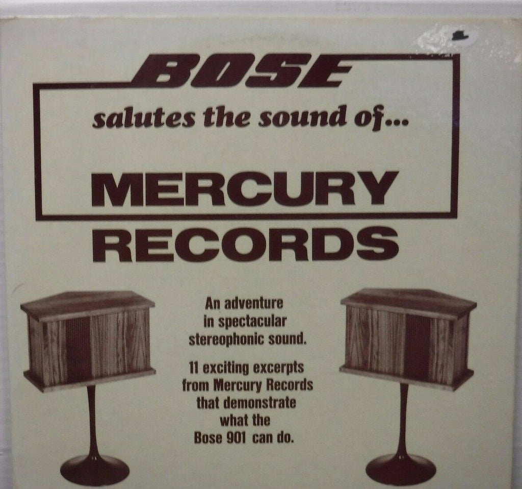 Bose salutes the found of...Mercury Records DEMO 33RPM 012817LLE