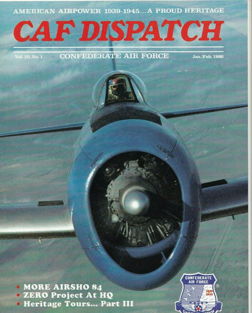 CAF Dispach Magazine Airsho '84 Zero Project Jan/Feb 1985 032019nonr