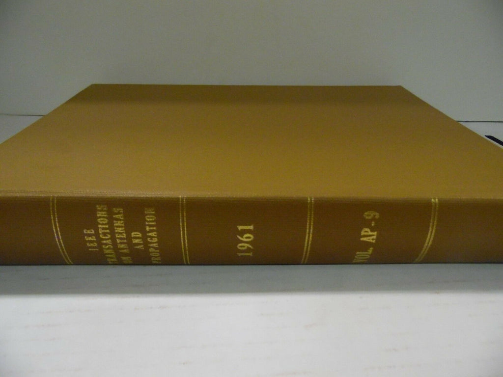 IEEE Transactions on Antennas and Propagation 1961 Bound Hardcover 111918AME3