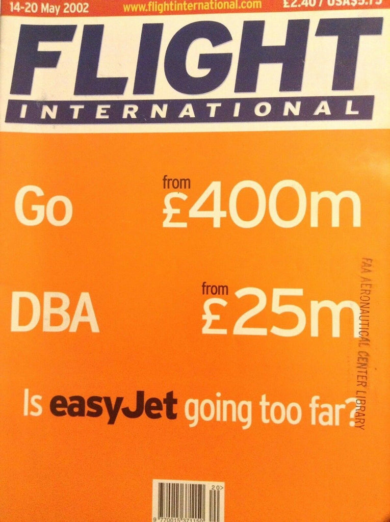 Flight International Magazine Is Easy Jet Going Far May 2002 FAL 091717nonrh
