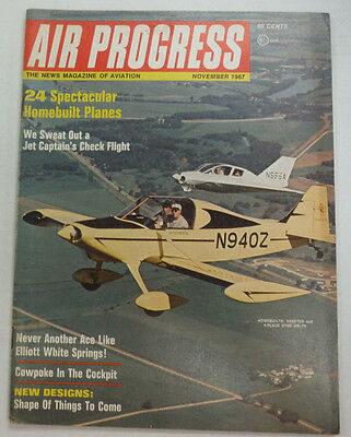 Air Progress Magazine Homebuilt Planes Skeeter November 1967 FAL 060115R