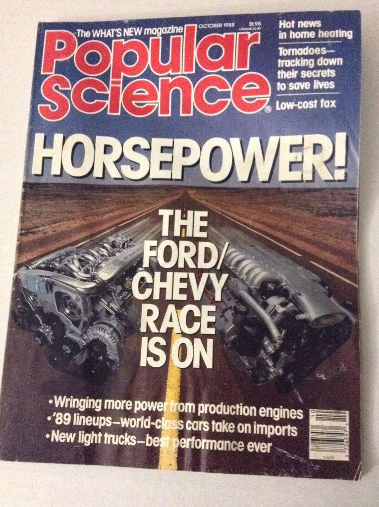 Popular Science Magazine Ford Chevy Race October 1988 031917NONRH