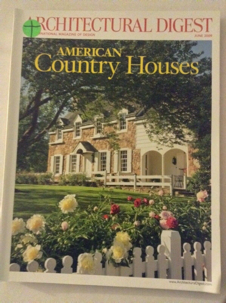 Architectural Digest Magazine Country Houses June 2009 060119nonrh