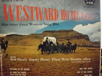 Songs from Westward Ho the Wagons 33RPM 042816 TLJ