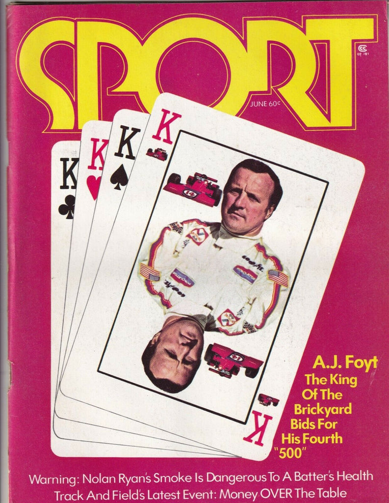 Sport Magazine A.J. Foyt Nolan Ryan June 1973 071719nonr
