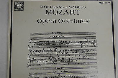 Wolfgang Amadeus Mozart Opera Overtures 33RPM 053016 TLJ