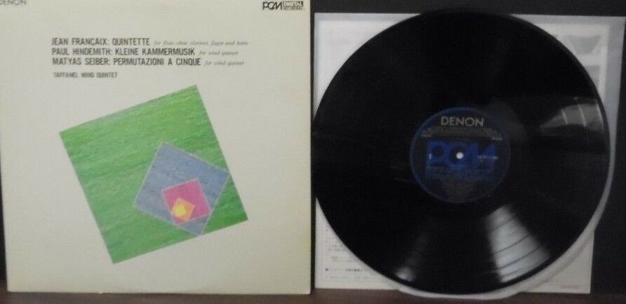 Jean Francaix Quintette Paul Hindemith Kleine Kammermusik OX-7217 010519LLE